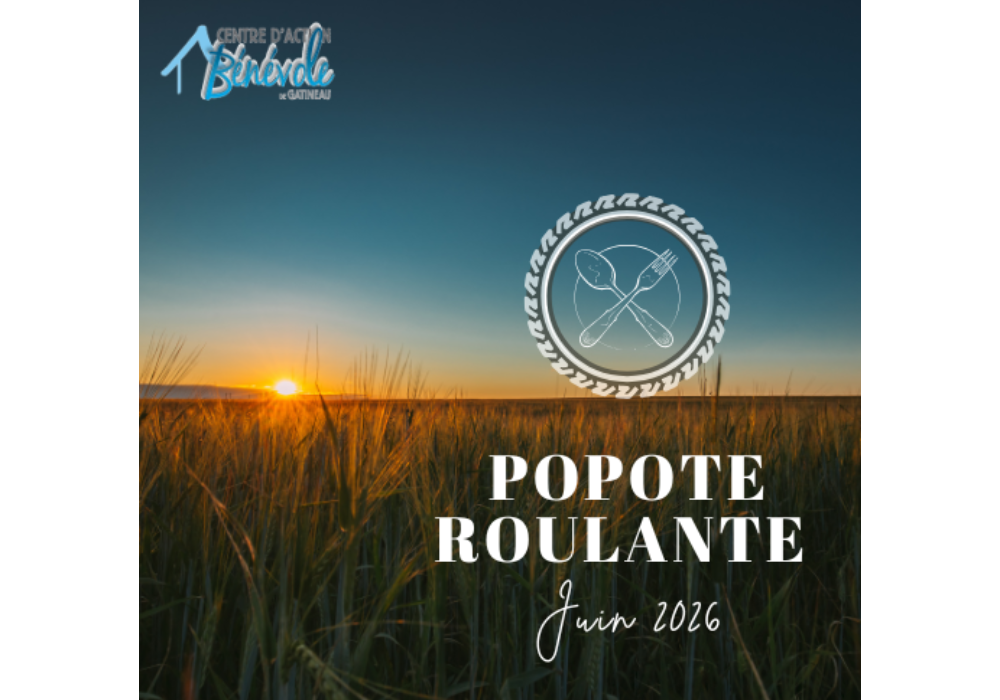  MENU DE LA POPOTE ROULANTE POUR LE MOIS DE JUIN 2026 