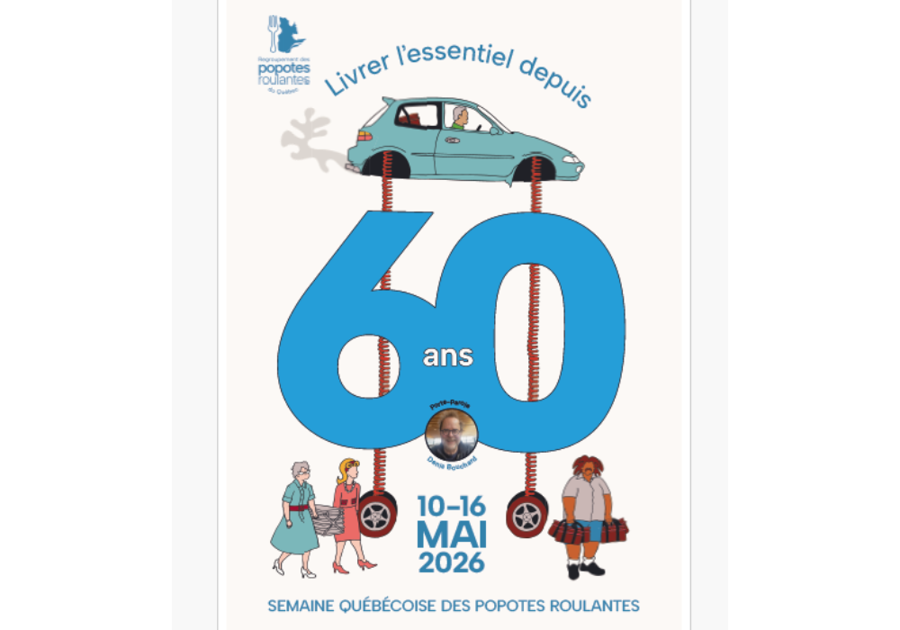 Semaine québécoise des popotes roulantes | 10 au 16 mai 2026 