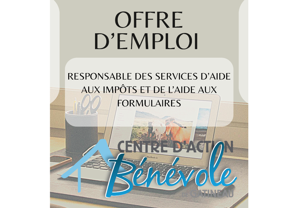 Responsable des services d’aide aux impôts et de l’aide aux formulaires