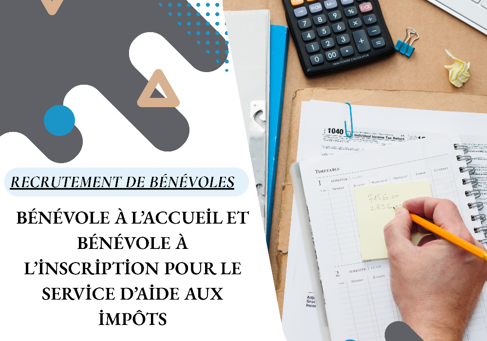 Recrutement de bénévoles