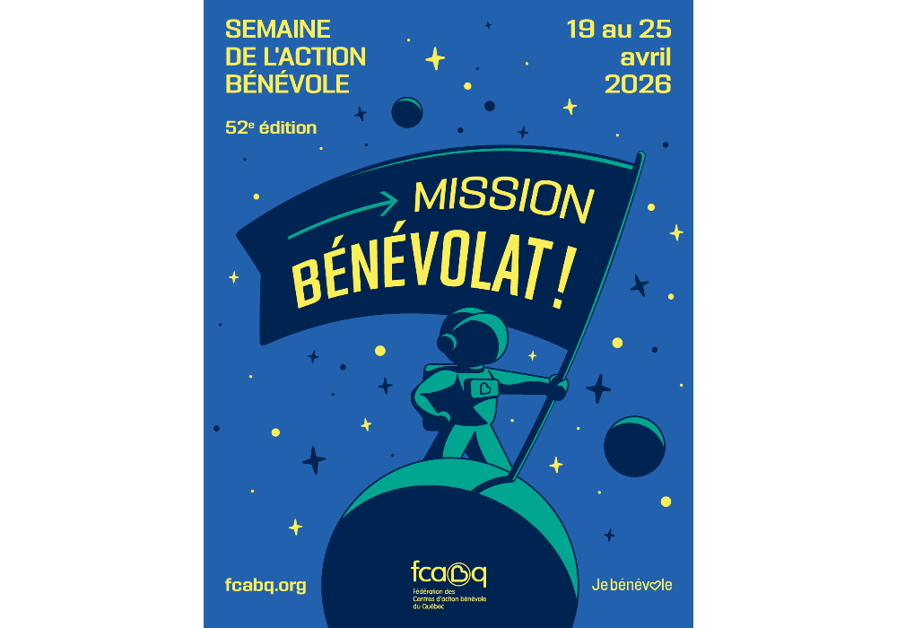 Semaine de l’action bénévole 2026 : Ensemble, faisons une différence !