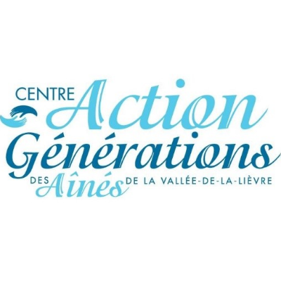 Logo Centre Action génération des aînés de la Vallée de la Lièvre (CAGA)
